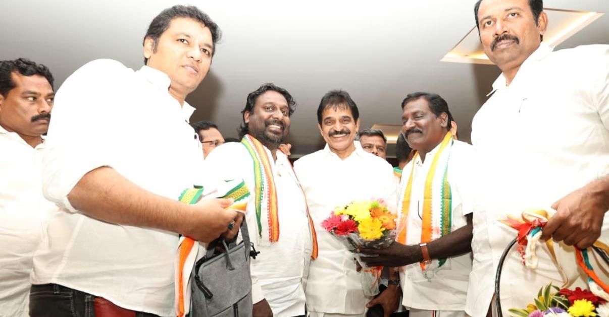 A Warm Welcome to AICC General Secretary Shri K.C. Venugopal in Chennai